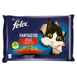 Felix Fantastic Házias Válogatás nyúllal, báránnyal 4 x 85 g