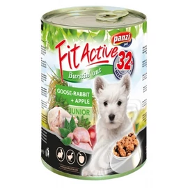 FitActive Junior Goose & Rabbit konzerv kutyáknak 415 g