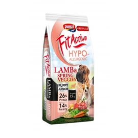 FitActive Originals hipoallergén kölyök bárány és zöldség ízesítéssel  15 kg