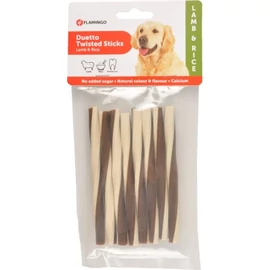 Flamingo Duetto Twisted Sticks - bárányos és rizses csavart rudak 85 g