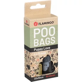 Flamingo kakizacsi Fula - kutyás mintával 4 db