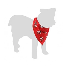 Flamingo karácsonyi mikulás bandana kutyáknak 1 db