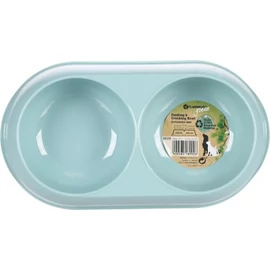 Flamingo műanyag duo tál - világoskék 2x200 ml