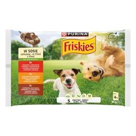 FRISKIES AD KUTYA MULTI SZÓSZOS V. 4x85G