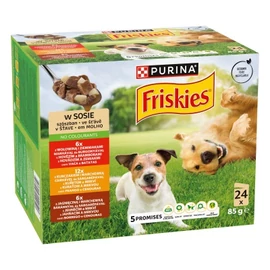 Friskies szószos válogatás nedves kutyaeledel