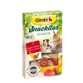 Gimbi Snackitos eper és banán 60 g