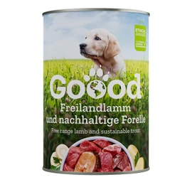 Goood Junior Freilandlamm & Nachhaltige Forelle - bárányos és pisztrángos konzerv 400 g
