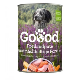 Goood Senior Freilandpute & Nachhaltige Forelle - pulykás és pisztrángos konzerv 400 g