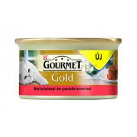 Gourmet Gold konzerves eledel marhahússal és paradicsommal 85 g