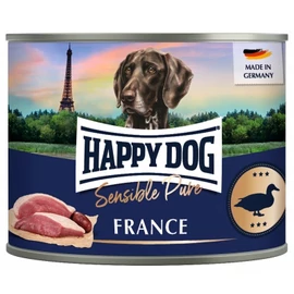 Happy Dog pur konzerv kacsa ízesítésű nedves állateledelfelnőtt kutyák számára 6x200 g 800 g