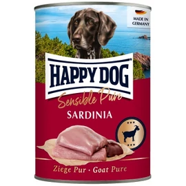 Happy Dog pur konzerv kecske ízesítésű nedves állateledel felnőtt kutyák számára 6x400 g 800 g