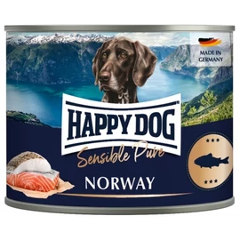 Happy Dog pur konzerv lazac ízesítésű nedves állateledel felnőtt kutyák számára 6X200 g 4 kg