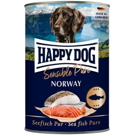 Happy Dog pur konzerv lazac ízesítésű nedves állateledel felnőtt kutyák számára 6X400 g 4 kg