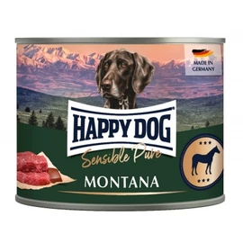 Happy Dog pur konzerv ló ízesítésű nedves állateledel felnőtt kutyák számára 6X200 g 4 kg