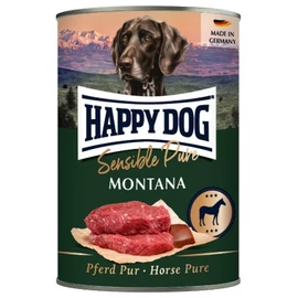 Happy Dog pur konzerv ló ízesítésű nedves állateledel felnőtt kutyák számára 6X400 g 4 kg