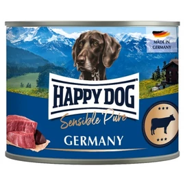 Happy Dog pur konzerv marha ízesítésű nedves állateledel felnőtt kutyák számára 6X200 G 4 kg