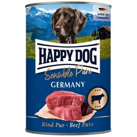 Happy Dog pur konzerv marha ízesítésű nedves állateledel felnőtt kutyák számára 6X400G 4 kg