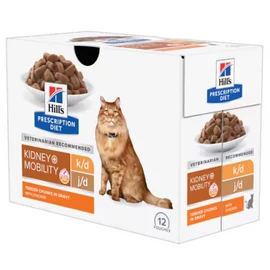 Hill's Prescription Diet k/d + Mobility alutasakos macskatáp 12 x 85 g