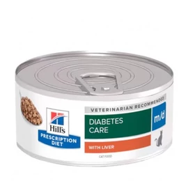 Hill's Prescription Diet m/d Diabetes/Weight Management macskatáp - konzerv 156 g