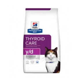 Hill's Prescription Diet y/d Thyroid Care száraz macskatáp 1.5 kg