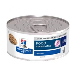 Hill's Prescription Diet z/d Food Sensitivities macskatáp - konzerv 156 g