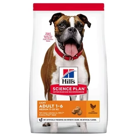 Hill's Science Plan Adult Light Medium száraz kutyatáp 14 kg