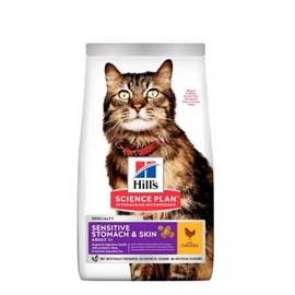 Hill's Science Plan Adult Sensitive Stomach & Skin száraz macskatáp 1.5 kg