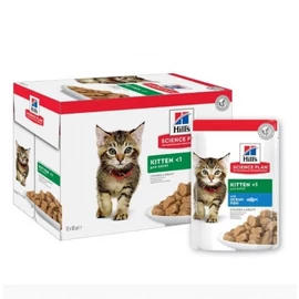 Hill's Science Plan Kitten nedves macskatáp, hal 12 x 85 g