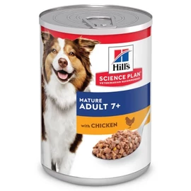 Hill's Science Plan Mature Adult 7+ kutyatáp - konzerv 370 g