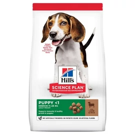 Hill's Science Plan Puppy Medium száraz kutyatáp, bárány és rizs 14 kg