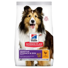 Hill's Science Plan Sensitive Stomach & Skin száraz kutyatáp 14 kg