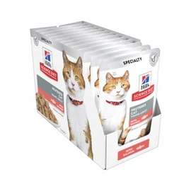 Hill's Science Plan Young Adult Sterilised nedves macskatáp, lazac 12 x 85 g