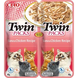 Inaba Cat Churu Twin Packs - tonhal-csirke 2 x 40 g