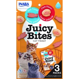 Inaba Cat Juicy Bites - hal és kagyló 3 x 11.3 g