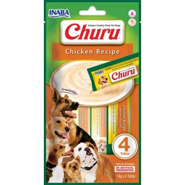 Inaba Dog Churu Püré - csirke 4 x 14 g