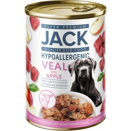 Jack hipoallergén konzerv - pástétom borjúhússal és almával 400 g