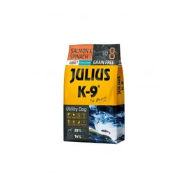 Julius K-9 Grain Free Adult Utility Dog - Salmon & Spinach 3 kg