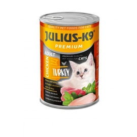 Julius-K9 Adult - Chicken & Turkey konzerv macskáknak 415 g