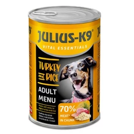 Julius-K9 Vital Essentials Adult Menu - Turkey & Rice 1240 g