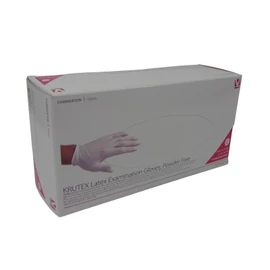 Kesztyű latex Krutex 100 db