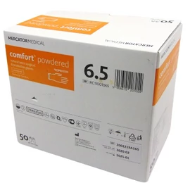 KESZTYŰ STERIL 6,5 COMFORT 50X