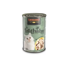 Leonardo pulyka + extra filé konzerv macskaeledel 400 g