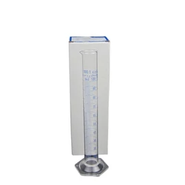 MÉRŐHENGER 100 ML ÜVEG ÜVEG TALPPAL "A"