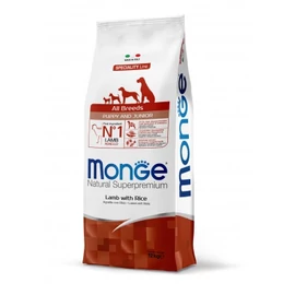 Monge All Breeds Puppy & Junior Bárány és Rizs 7,5 Kg 12 kg