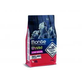 Monge BWild All Breed Low Grain Puppy & Junior száraz kutyatáp - szarvas 2.5 kg