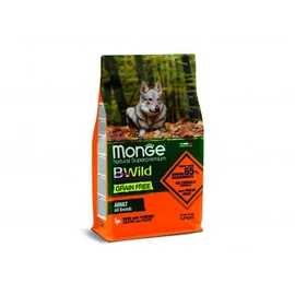 Monge BWild Grain Free Adult All Breed száraz kutyatáp - kacsa burgonyával 2.5 kg