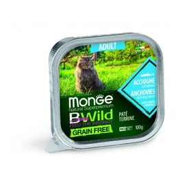 Monge BWild Grain Free Paté Terrine Adult - szardella zöldségekkel 100 g