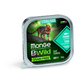 Monge BWild Grain Free Paté Terrine Sterilised - tonhal zöldségekkel 100 g