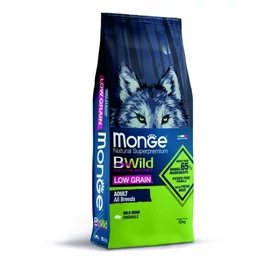 Monge BWild Low Grain All Breeds Adult száraz kutyatáp - vaddisznó 12 kg