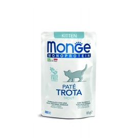 Monge Cat Monoprotein Paté Kitten - pisztráng 85 g